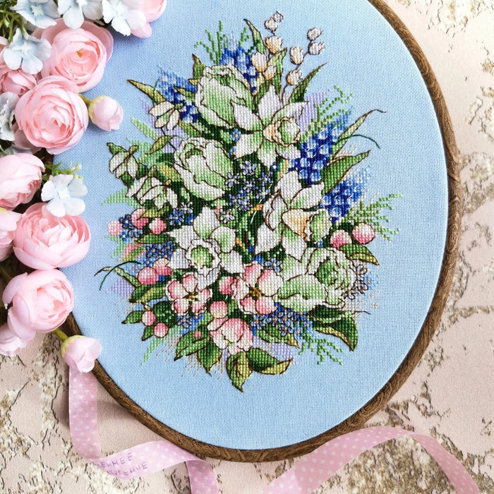 Spring composition - PDF Cross Stitch Pattern