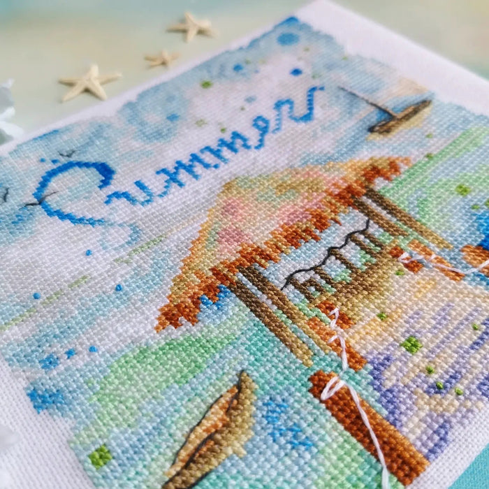 Cote d'Azur - PDF Cross Stitch Pattern