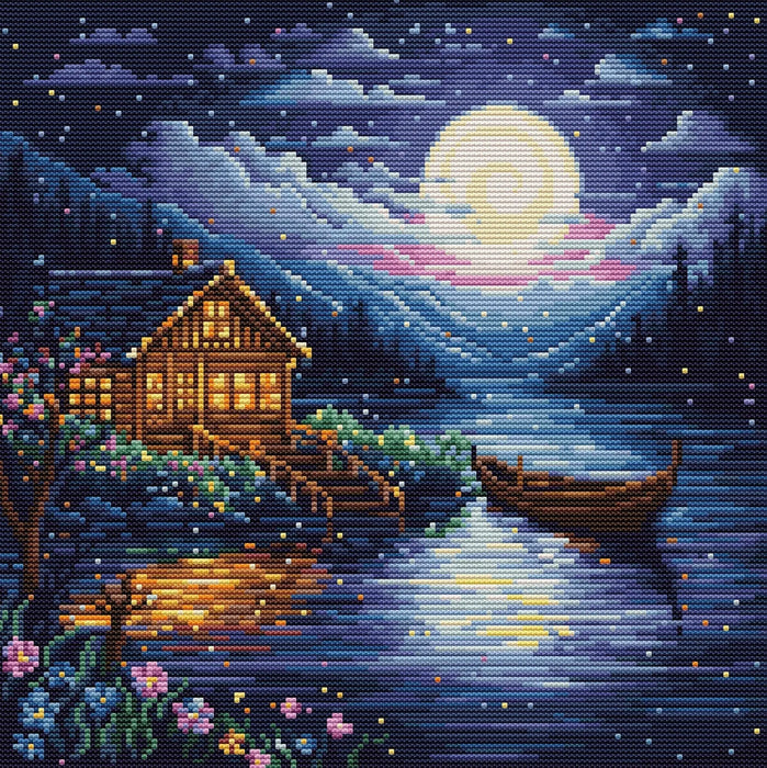 Spring Night B701L Counted Cross-Stitch Kit