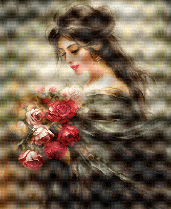 Serene Beauty B703L Counted Cross-Stitch Kit