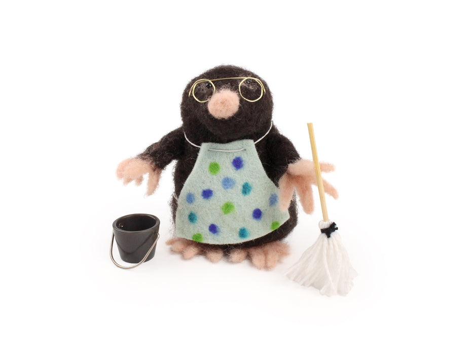 Felting Kit - Busy Mr Mole Needle Felt Kit