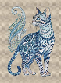Bengal - PDF Cross Stitch Pattern
