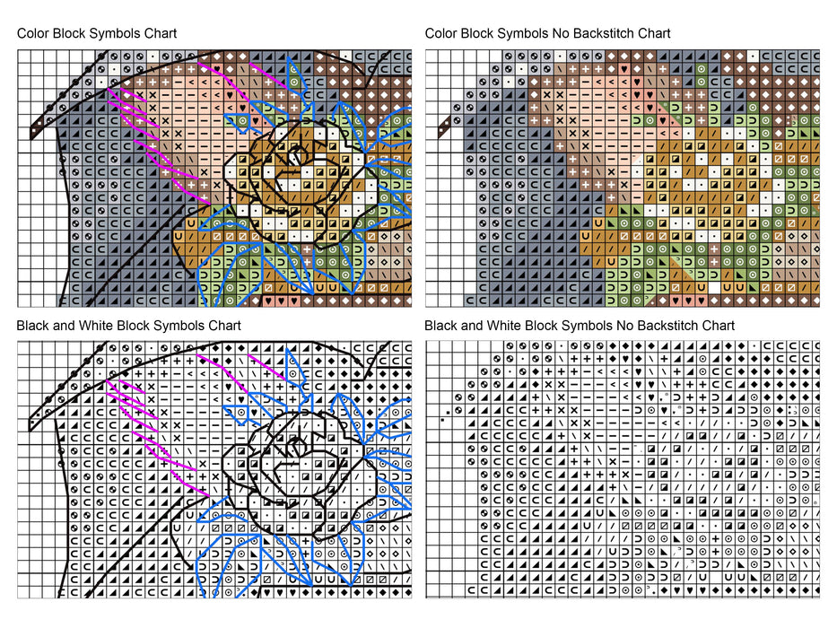 Bunny and Chick - PDF Cross Stitch Pattern