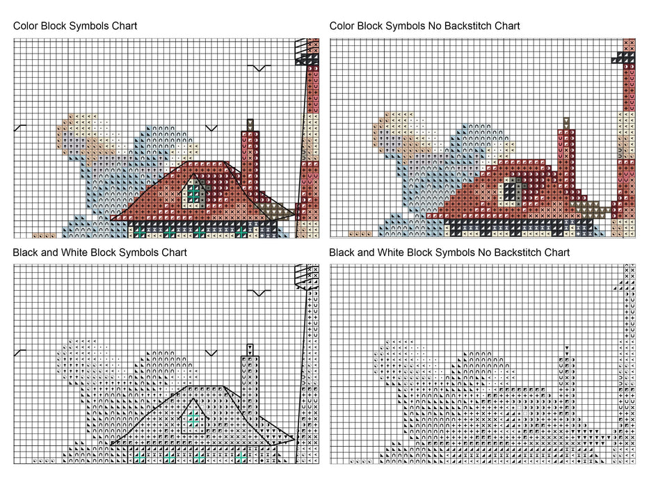 Lighthouse - PDF Cross Stitch Pattern