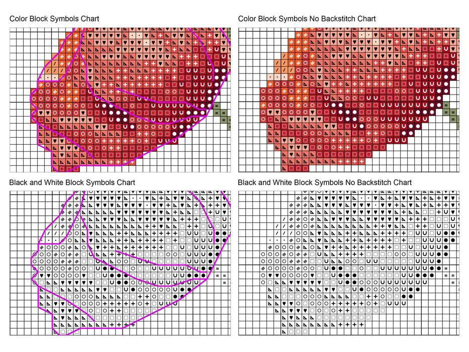 Bouquet of Poppies - PDF Cross Stitch Pattern