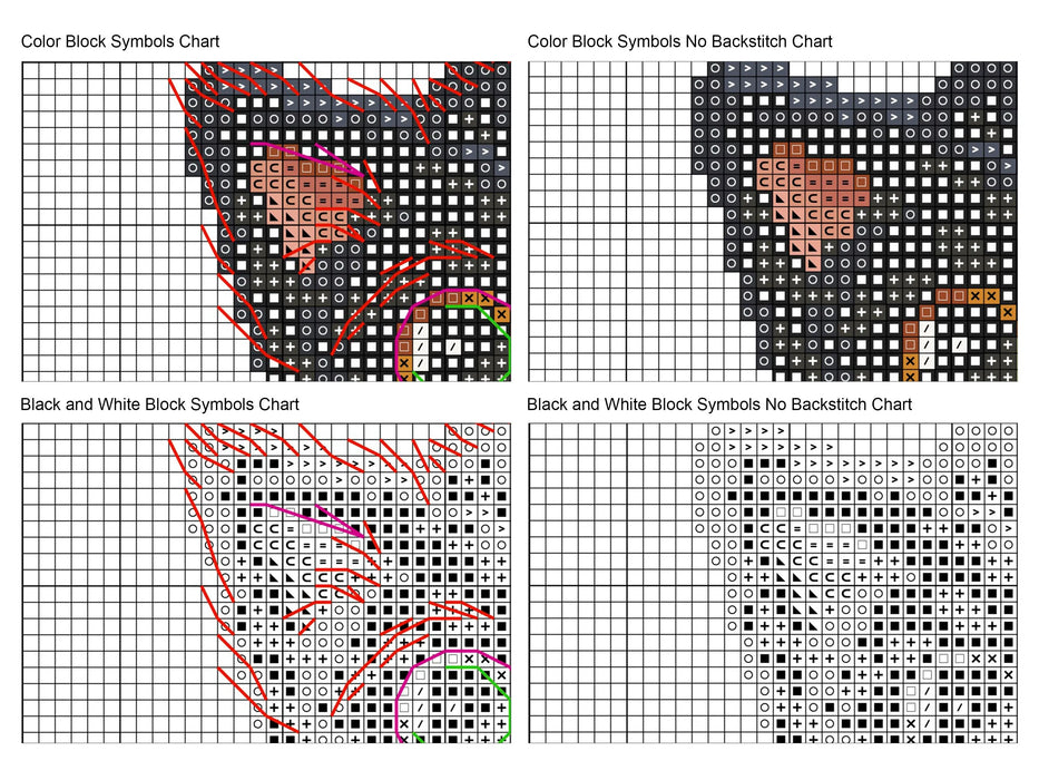 Black Cat with a Clew - PDF Cross Stitch Pattern