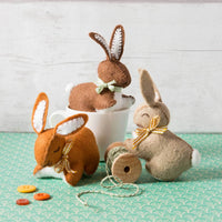 Bunnies from Felt Craft Kit BUNNY3F