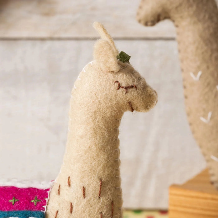 Llamas from Felt Craft Kit LLAMA3F