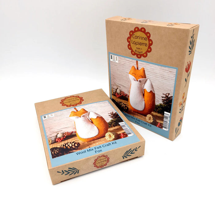 Felt Craft Mini Kit Fox from felt MKFOX1F