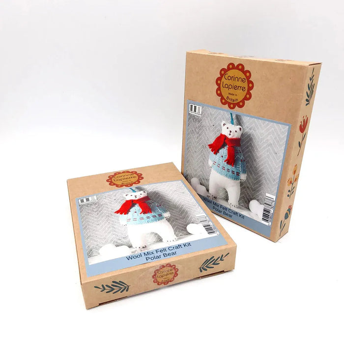 Felt Craft Mini Kit Polar Bear from felt MKPOL1F