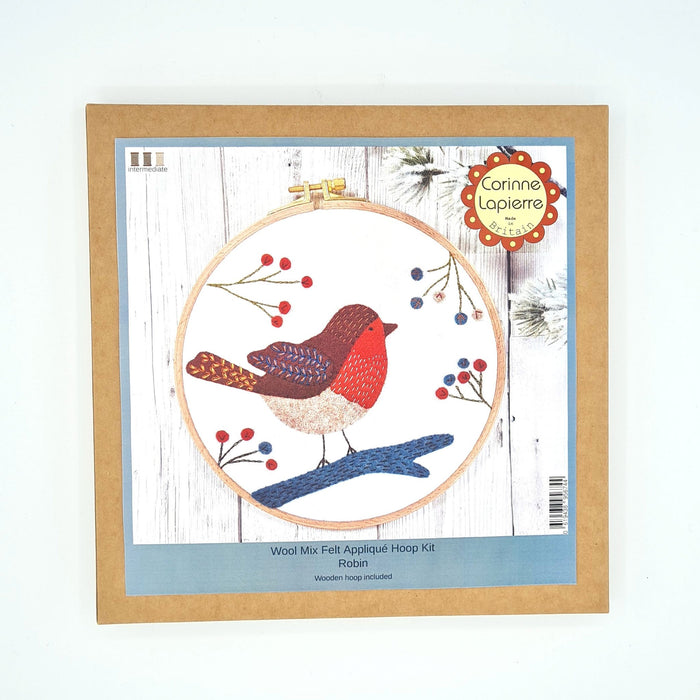 Robin Applique hoop kit from felt APPROB1O