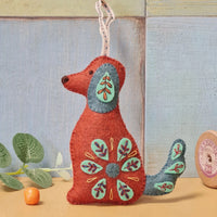 Folk Dog from Felt Craft Kit MKFDG1F