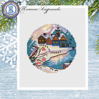 Circle. Crystal Silence - PDF Cross Stitch Pattern