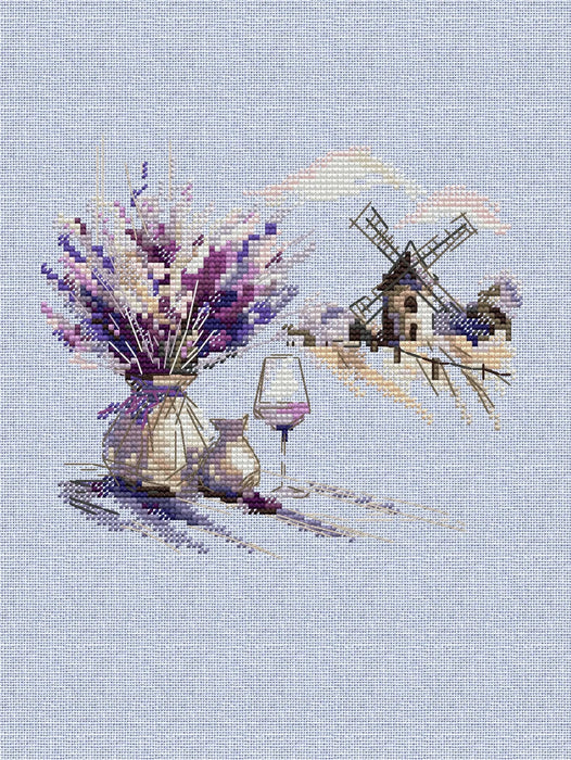 Lavender - PDF Cross Stitch Pattern