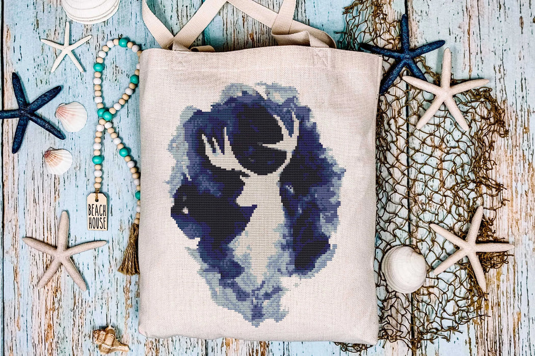 Mystical Deer - PDF Cross Stitch Pattern