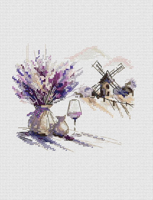 Lavender - PDF Cross Stitch Pattern