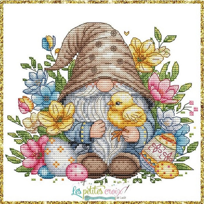 Easter Gnome 2024 - PDF Cross Stitch Pattern