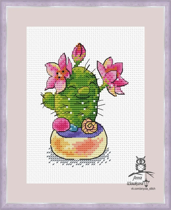 Cactus - PDF Cross Stitch Pattern