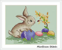 Easter Friends. Part 1 - PDF Cross Stitch Pattern