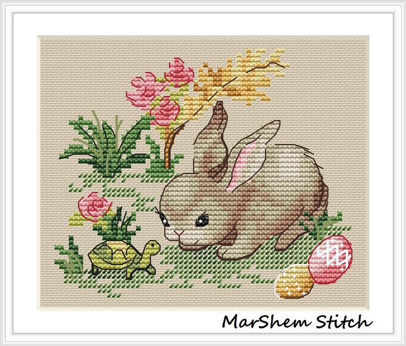 Easter Friends. Part 2 - PDF Cross Stitch Pattern