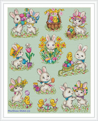 Easter Sampler - PDF Cross Stitch Pattern