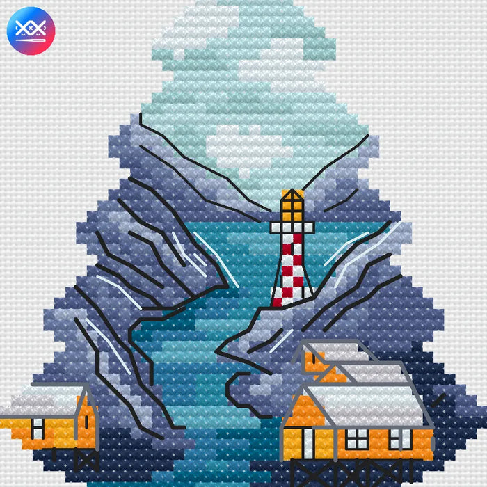 Lighttower of Festivity - PDF Cross Stitch Pattern