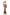 Christmas Nutcracker the Staffbearer. Wizardi Classic Wooden Festive Decoration F07M14-36-N01845C