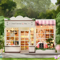 Sweet Berry Time Dollhouse Kit - Miniature Wizardi Roombox Kit F07M51-61-A-041-A