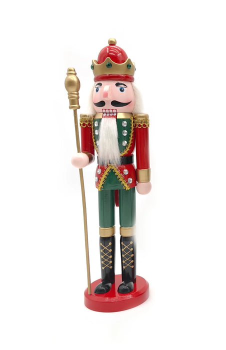 Wooden Royal Nutcracker King Wizardi F07M6-3C