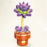 Plant Building Brick Kit - Graptopetalum by Wizardi F07N11-27-22(113)