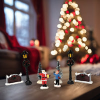 Christmas Village Set - Santa‚Äôs Street by Wizardi F07N5-1C