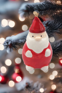 Christmas Ceramic Ornament - Santa Claus by Wizardi F07N7-20