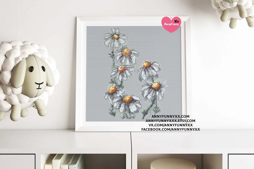 Petals of Gentleness - PDF Cross Stitch Pattern