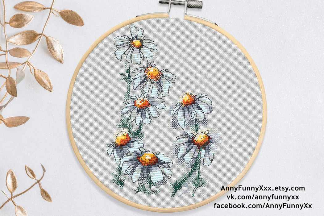 Petals of Gentleness - PDF Cross Stitch Pattern