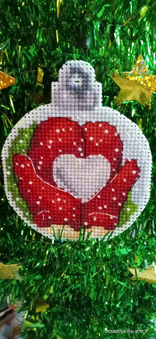 Christmas Ball. Mittens - PDF Cross Stitch Pattern