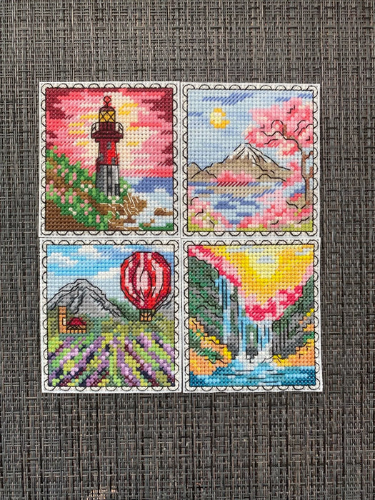 Enchanting Cascade - PDF Cross Stitch Pattern