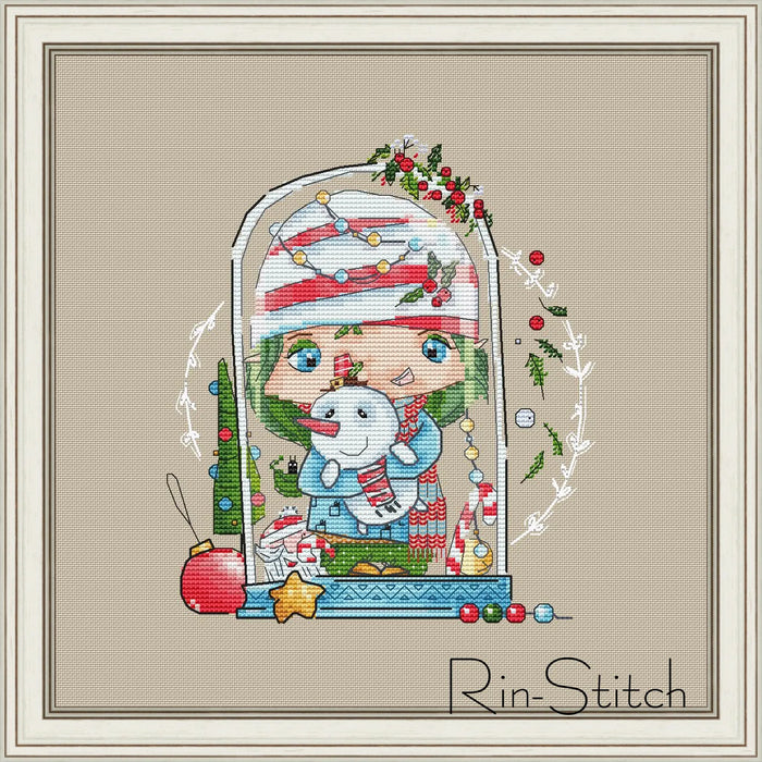 Elf - PDF Cross Stitch Pattern