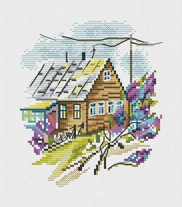 Here's my village 2 - PDF Cross Stitch Pattern