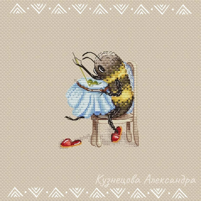 Bumblebee - PDF Cross Stitch Pattern