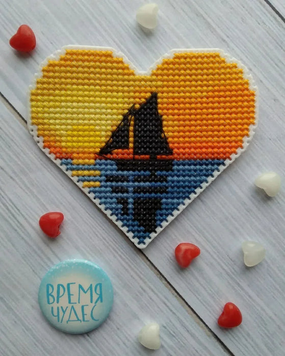 Sails of Love - PDF Cross Stitch Pattern