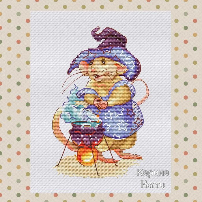 The Brewer - PDF Cross Stitch Pattern