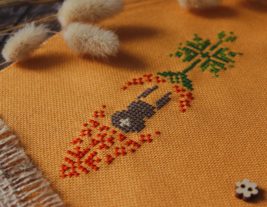 Carrots and Rabbits - PDF Cross Stitch Pattern