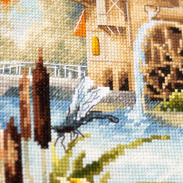 Old Watermill 210-208 Counted Cross-Stitch Kit