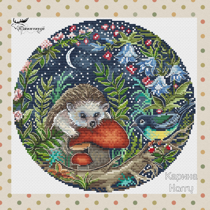 The Tale of the Hedgehog - PDF Cross Stitch Pattern