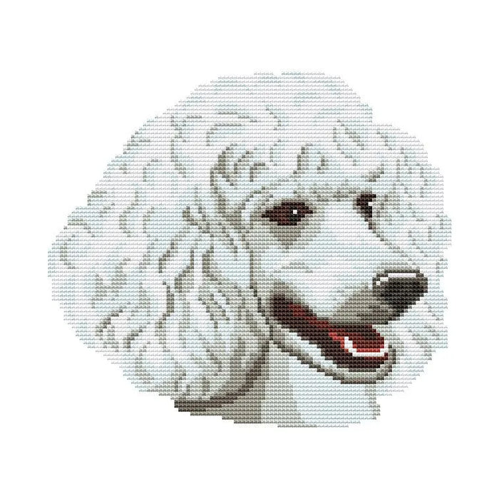 White Poodle - PDF Cross Stitch Pattern