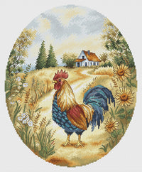The First in the Village - PDF Cross Stitch Pattern