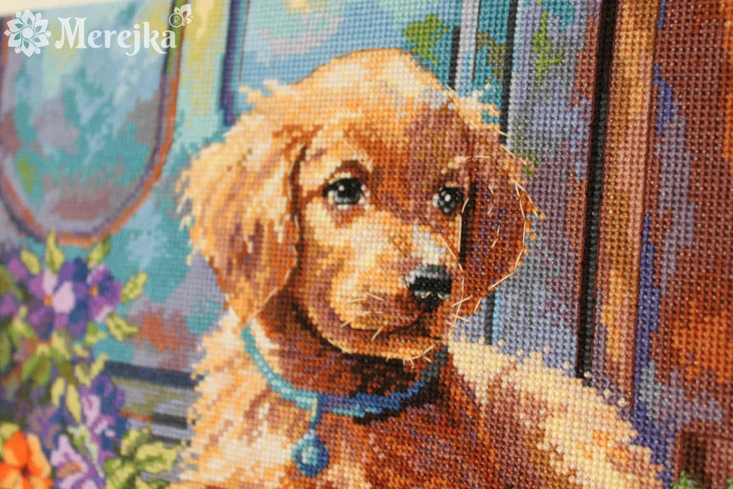 Sunny Porch K-235 Counted Cross-Stitch Kit