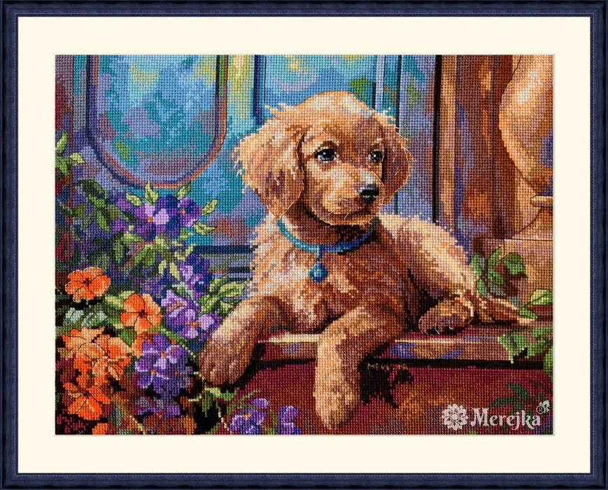 Sunny Porch K-235 Counted Cross-Stitch Kit