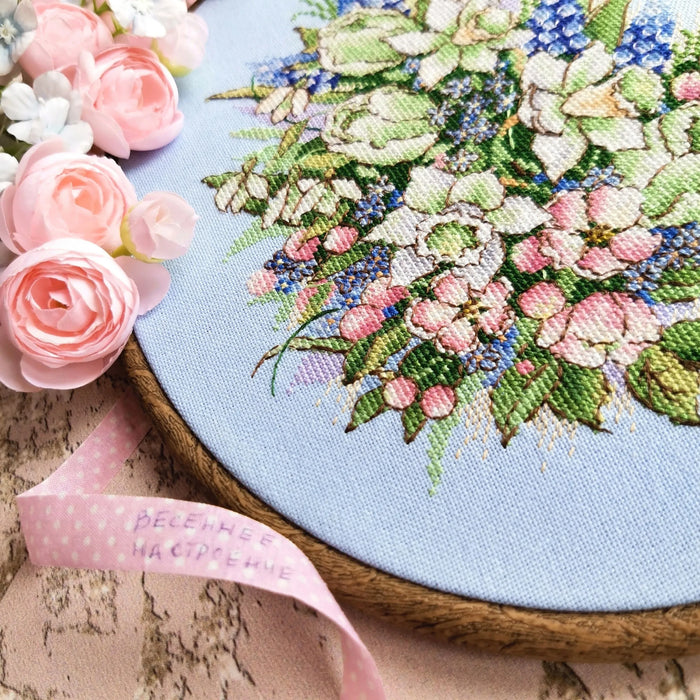 Spring composition - PDF Cross Stitch Pattern