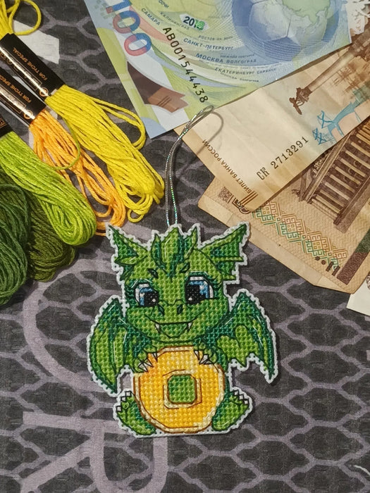 The Magic Dragon - PDF Cross Stitch Pattern